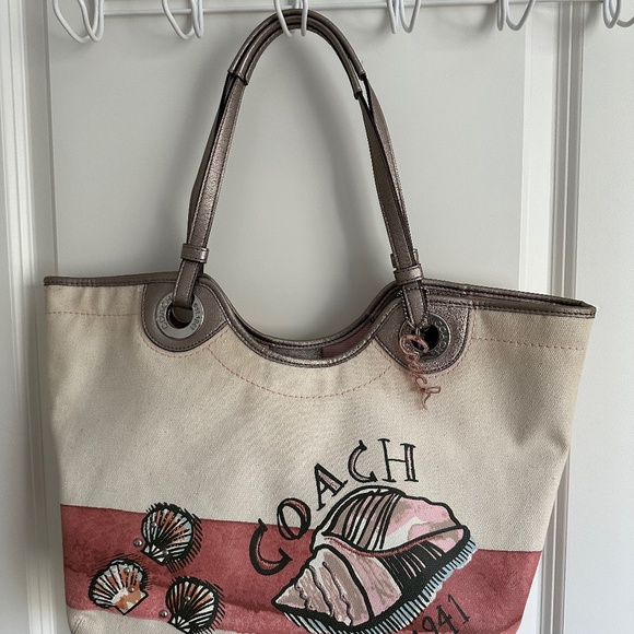 Coach beach tote - Picture 1 of 5